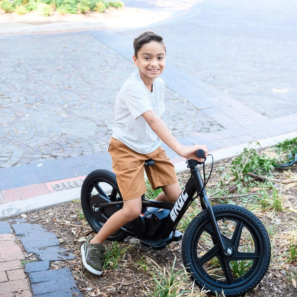 Best Ride on Cars - 16" Electric Bike - Black - Outdoor