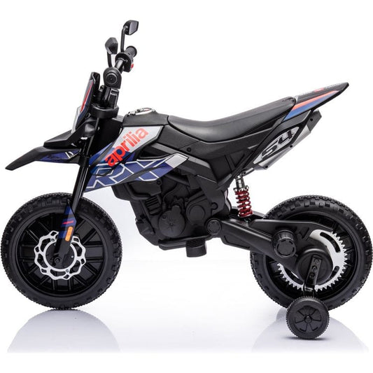Freddo - Aprilia 12V Kids' Motorcycle - Black - Outdoor