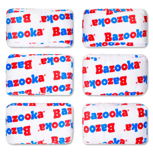 iscream - Bazooka Bubblegum Scented Packaging Plush - 17" - FAO Schweetz