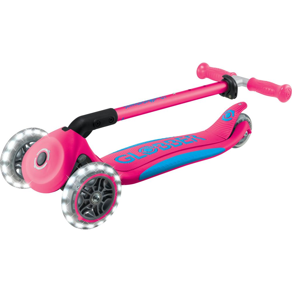 Globber - Elite Lights Scooter - Fuchsia - Outdoor