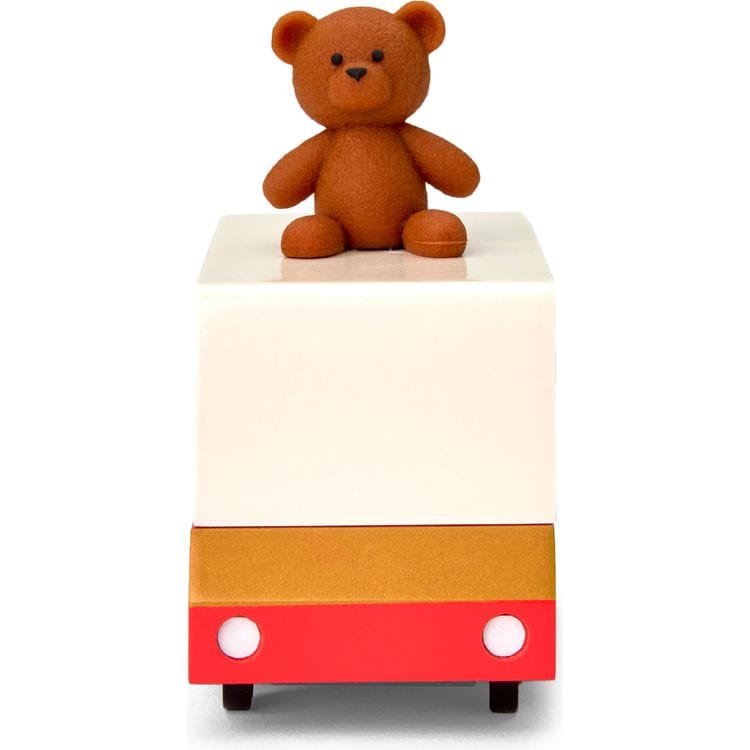 Candylab - FAO Schwarz Wooden Van with Teddy Bear Topper - Vehicles