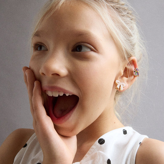 Minibar by BaubleBar - Feeling Cute Kids' Clip-On Earring Set - Multi - Trend Accessories