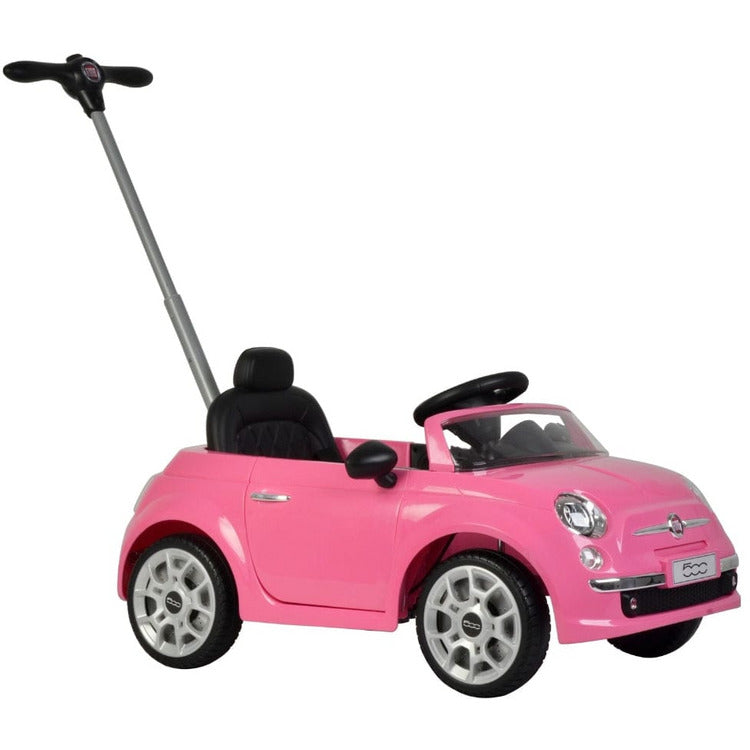Best Ride on Cars - Fiat Push Car - Pink - Outdoor