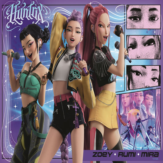 Ravensburger - Happy Fans, Happy Honmoon! K-Pop Demon Hunters 100 Piece Jigsaw Puzzle - Puzzles