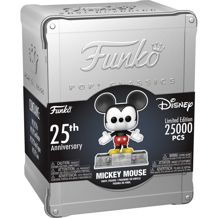 Funko - POP Classics: Disney- Mickey Mouse - World of Funko