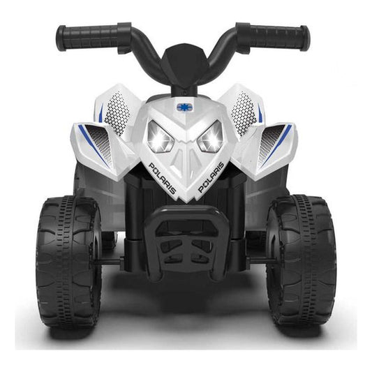 Best Ride on Cars - Polaris Outlaw ATV 6V - White - Outdoor