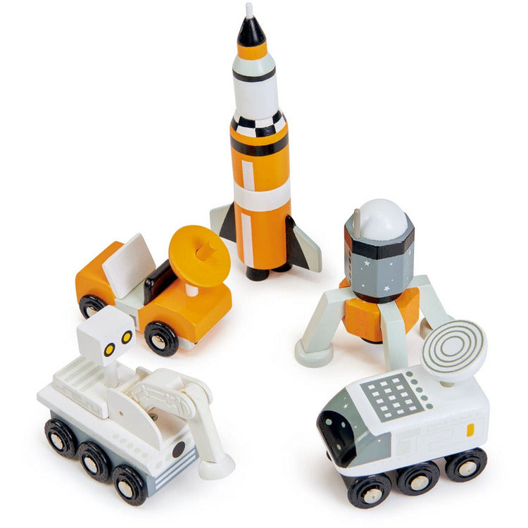 Tender Leaf Toys - Wooden Space Voyager Set - Preschool