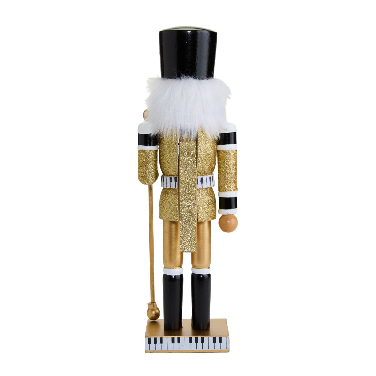 FAO Schwarz - 14" FAO Piano Base Nutcracker - Holiday