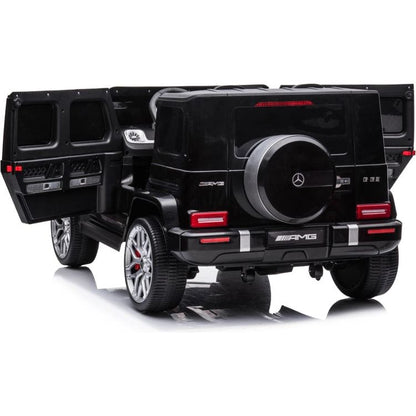 Freddo - 24V 4x4 Mercedes Benz G63 AMG 2 Seater Ride On Car - Black - Outdoor