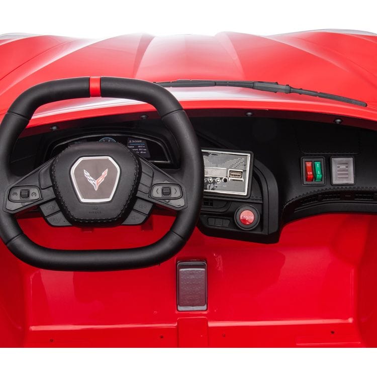 Freddo - 24V Chevrolet Corvette C8 2 Seater Ride on - Outdoor