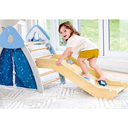 Hape - 4-in-1 Climb 'n' Slide Gym Set - Infants