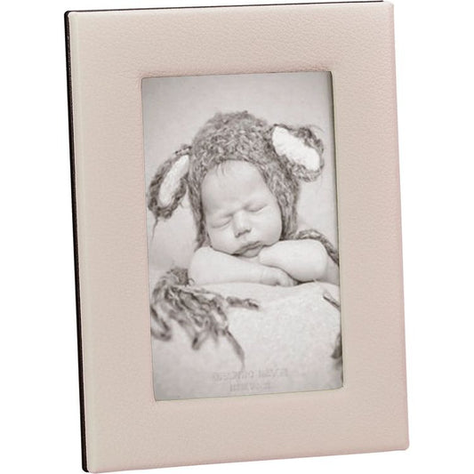 Graphic Image - 4" x 6" Leather Studio Frame - Light Pink - Trend Accessories
