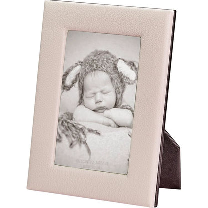Graphic Image - 4" x 6" Leather Studio Frame - Light Pink - Trend Accessories