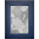 Graphic Image - 4" x 6" Leather Studio Frame - Navy Blue - Trend Accessories