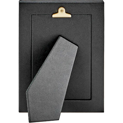 Graphic Image - 4" x 6" Leather Studio Frame - White - Trend Accessories
