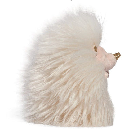 FAO Schwarz - 6" Sparklers Toy Plush Hedgehog - White Gold - Plush