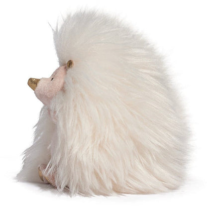 FAO Schwarz - 6" Sparklers Toy Plush Hedgehog - White Gold - Plush