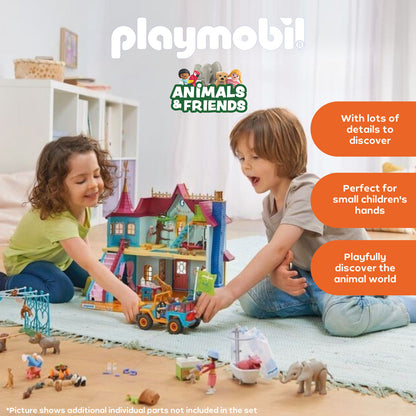 Playmobil - Animal Mansion Playset - Preschool