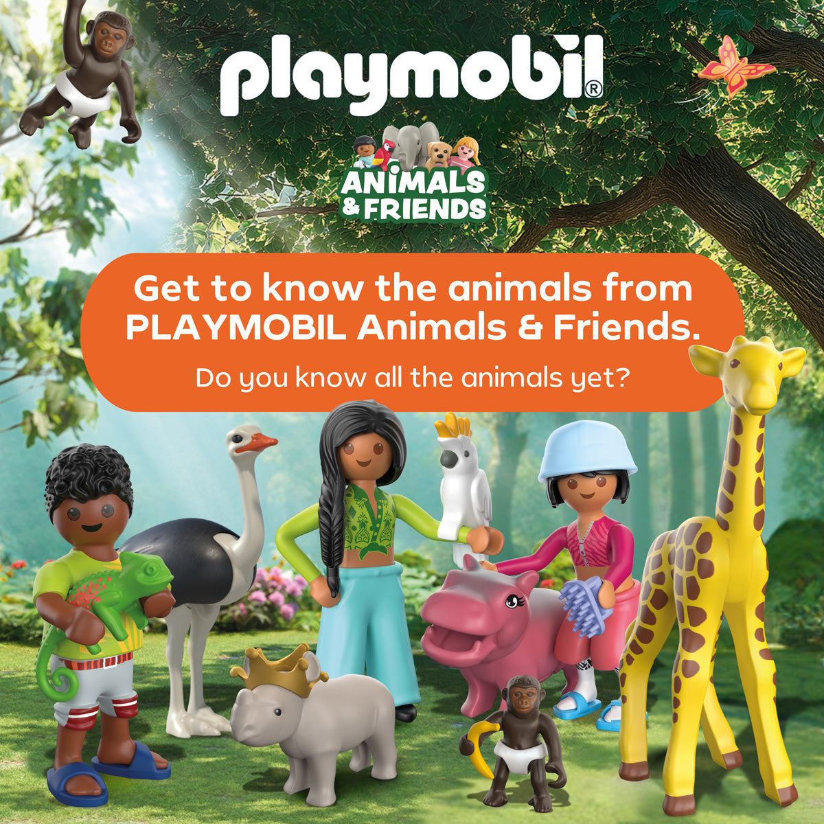 Playmobil - Animal Mansion Playset - Preschool
