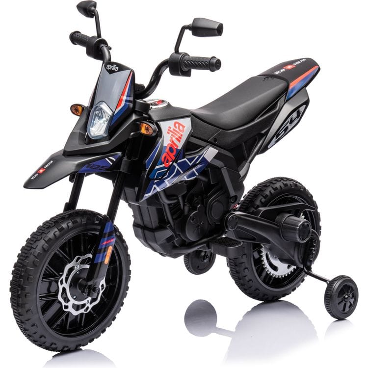 Freddo - Aprilia 12V Kids' Motorcycle - Black - Outdoor