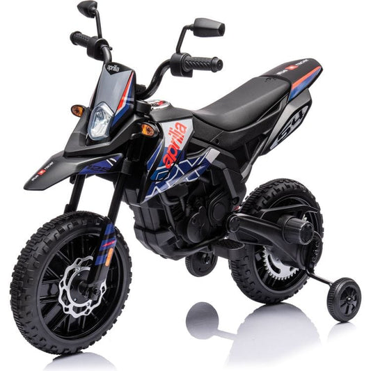 Freddo - Aprilia 12V Kids' Motorcycle - Black - Outdoor