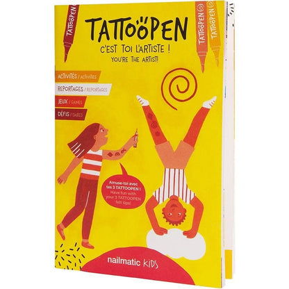 Nailmatic - Art Tattoo Pen Set for Kids - Trend Accessories