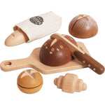 Le Toy Van - Artisan Bread and Knife Pretend Play Set - Preschool