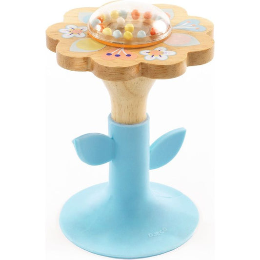 Djeco - Baby White BabySwipi Rattle - Infants