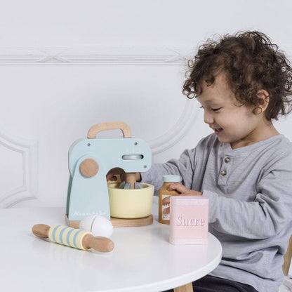 Le Toy Van - Bakers Mixer Set and Accessories - 8 Pieces - Preschool