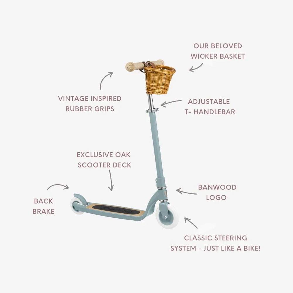 Banwood - Banwood Maxi Scooter - Teal - Outdoor