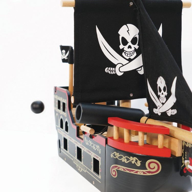 Le Toy Van - Barbarossa Pirate Ship & Characters - Preschool