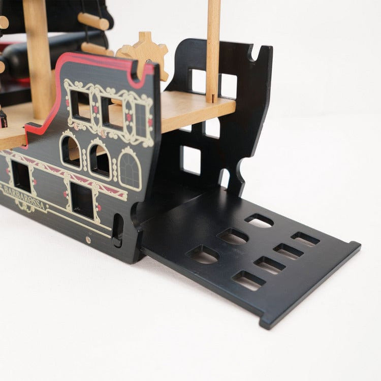 Le Toy Van - Barbarossa Pirate Ship & Characters - Preschool