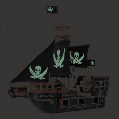 Le Toy Van - Barbarossa Pirate Ship & Characters - Preschool
