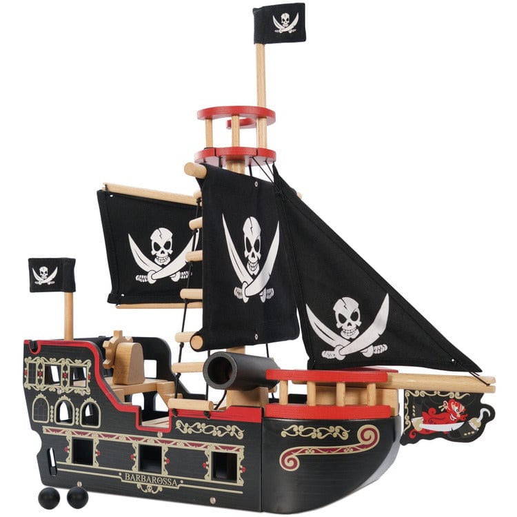 Le Toy Van - Barbarossa Pirate Ship & Characters - Preschool