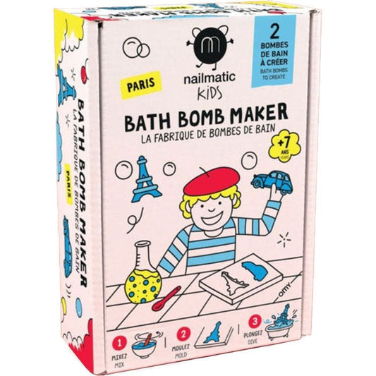 Nailmatic - Bath Bomb Maker Kit for Kids - Paris - Trend Accessories