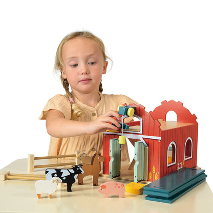 Mentari - Big Red Barn Playset - Preschool