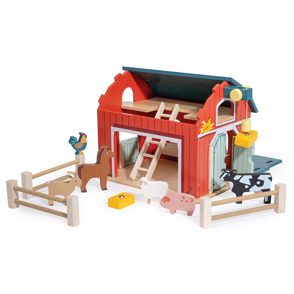 Mentari - Big Red Barn Playset - Preschool