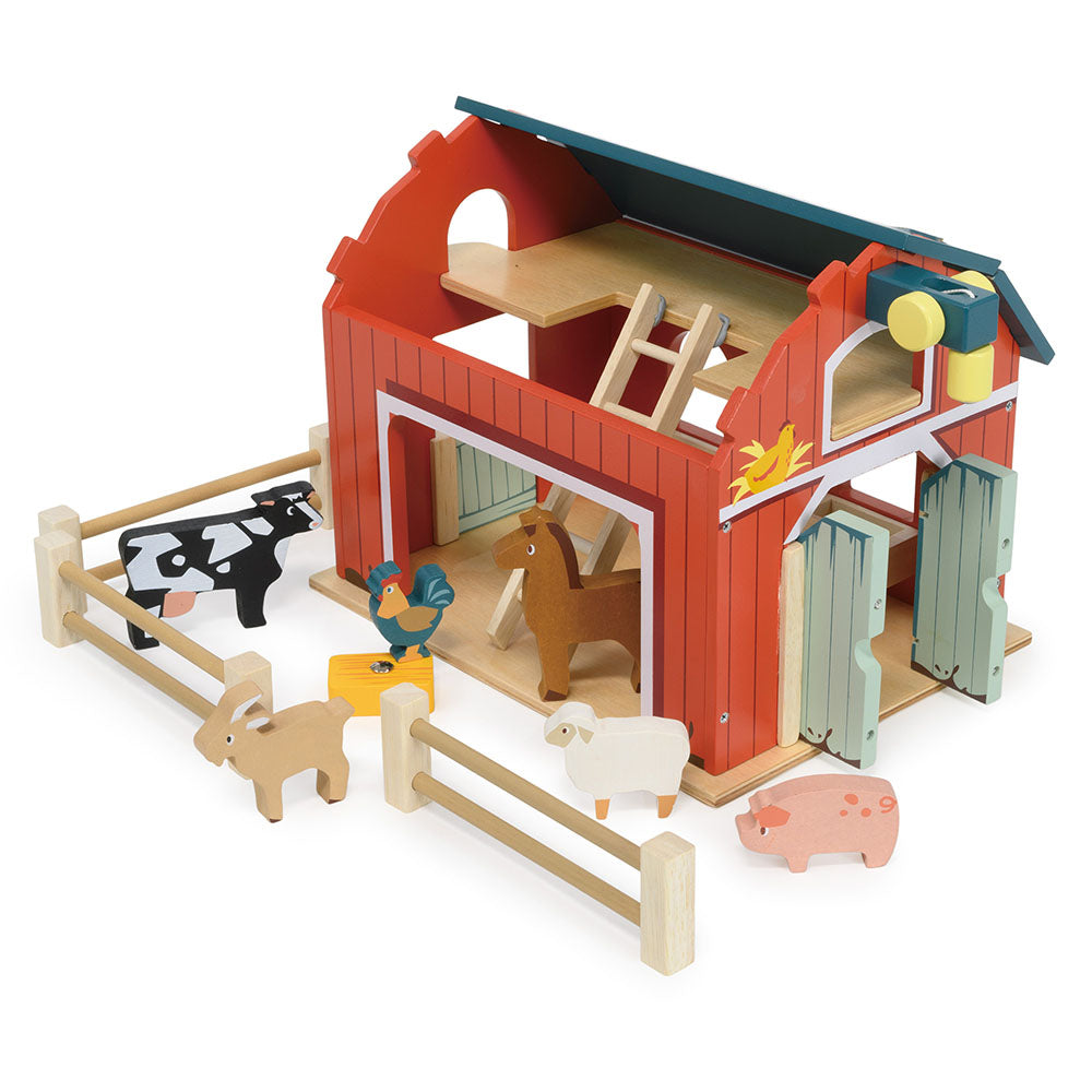 Mentari - Big Red Barn Playset - Preschool