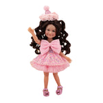Ruby Red Fashion Friends - Birthday Siblies Doll - Tan Skin, Pink Dress - Dolls