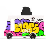 Candylab - Black Graffiti Van Toy Car - Vehicles