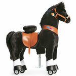 PonyCycle, Inc. - Black Model U Ride-On Horse - 7+ Years - Preschool