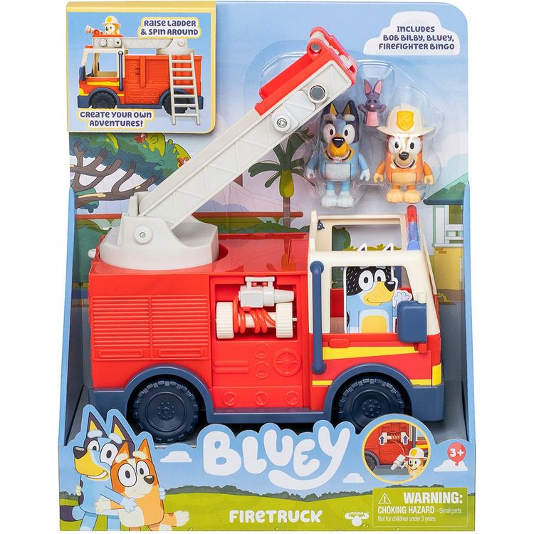 Bluey - Bluey Firetruck - Series 10 - World Of Bluey
