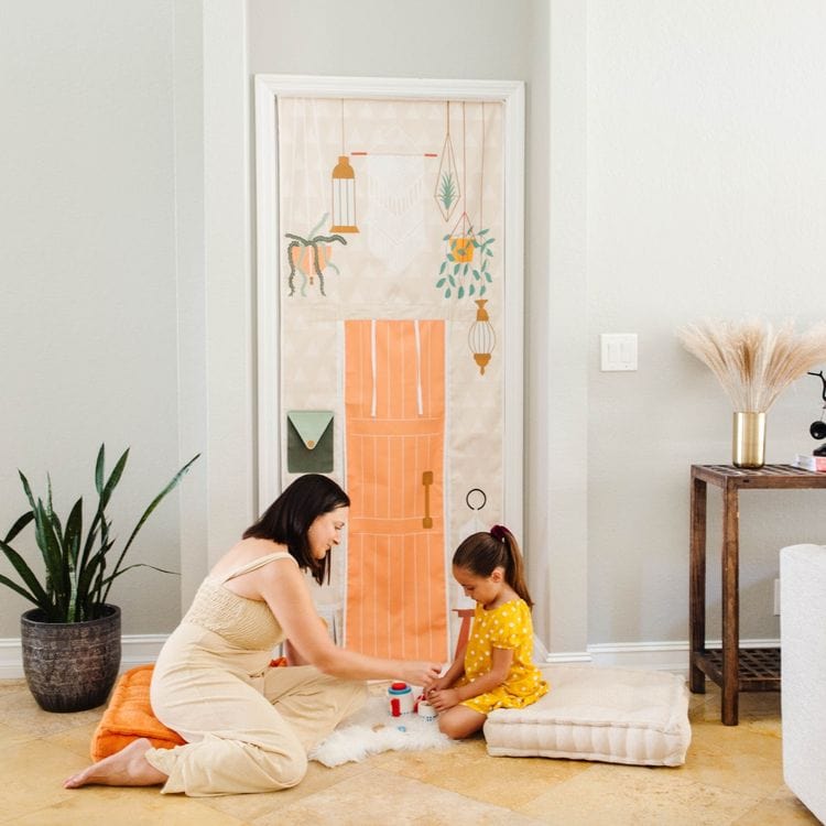 Swingly - Boho Tea House Doorway Storefront - Preschool
