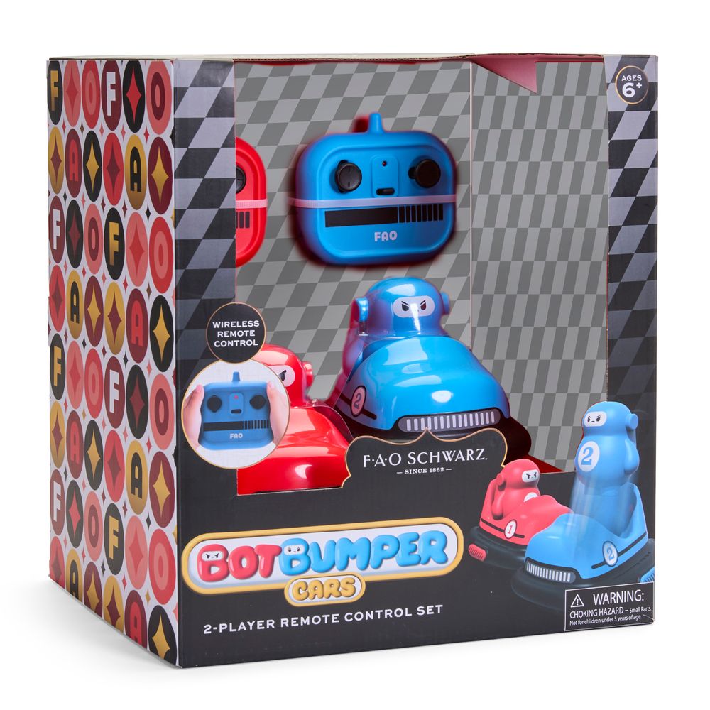 FAO Schwarz - Bot Bumper Cars Remote Control Set - Vehicles