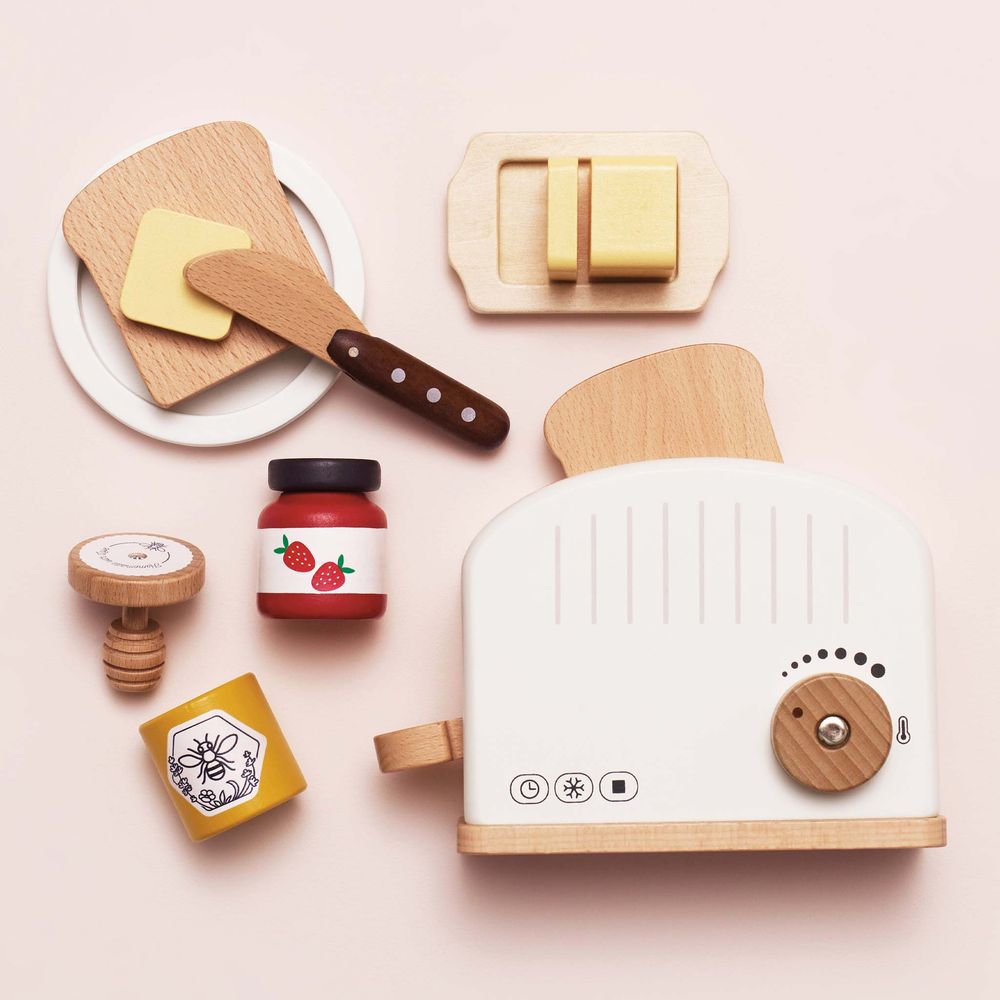 Le Toy Van - Breakfast Toaster Set - Preschool