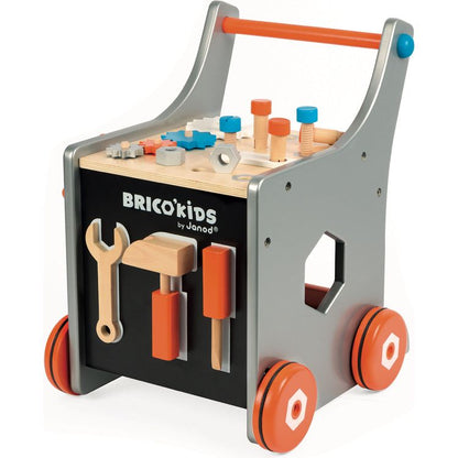 Janod - Brico'Kids Magnetic DIY Trolley - Preschool