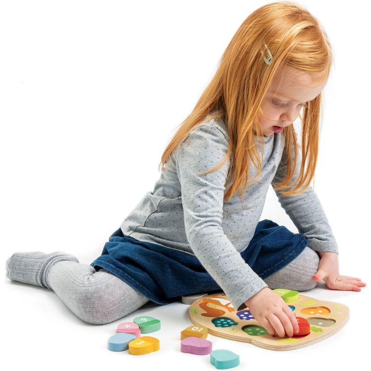 Tender Leaf Toys - Bright Minds Math Collection of Wood Toys - Preschool