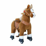 PonyCycle, Inc. - Brown Model U Ride-On Horse - 4-7 Years - Plush