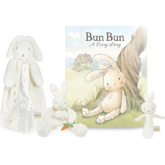 Bunnies By The Bay - Bun Bun Lovey Baby Gift Set - Infants