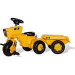 CAT® - CAT 3-Wheeled Pedal Tractor With Trailer - Preschool